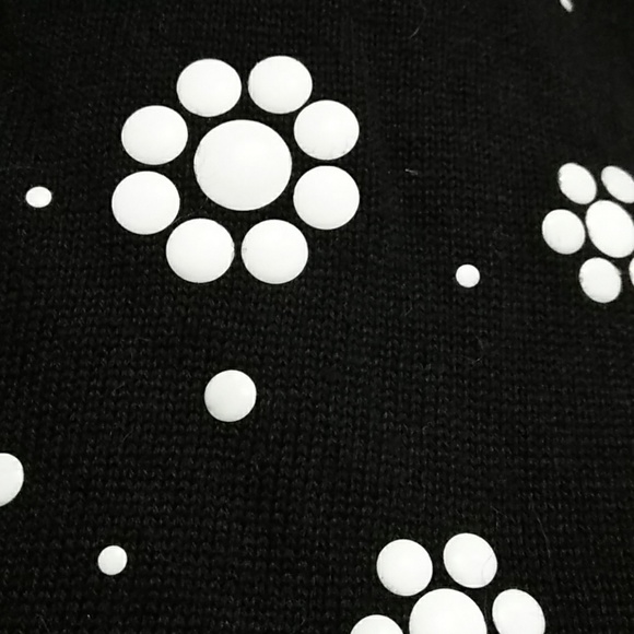 Cathy Daniels Lightweight 100% Cotton Black Zipper Front Cardigan - L - NWOT - Picture 3 of 7